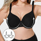Supportive Full Coverage Mesh Underwired Molded Cup Bra for Enhanced Comfort