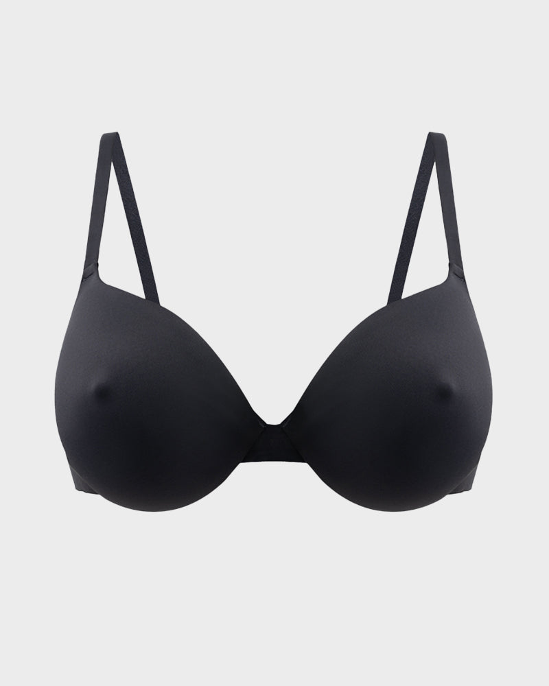 Invisible Seamless Comfort Push-Up Bra for Natural Lift & Smooth Silhouette