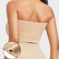 Ultra-Comfortable Seamless Padded Strapless Bandeau Bra with Invisible Support