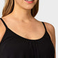 Women's Cooling Comfort Cami: Built-in Bra, Relaxed Fit, Adjustable Straps