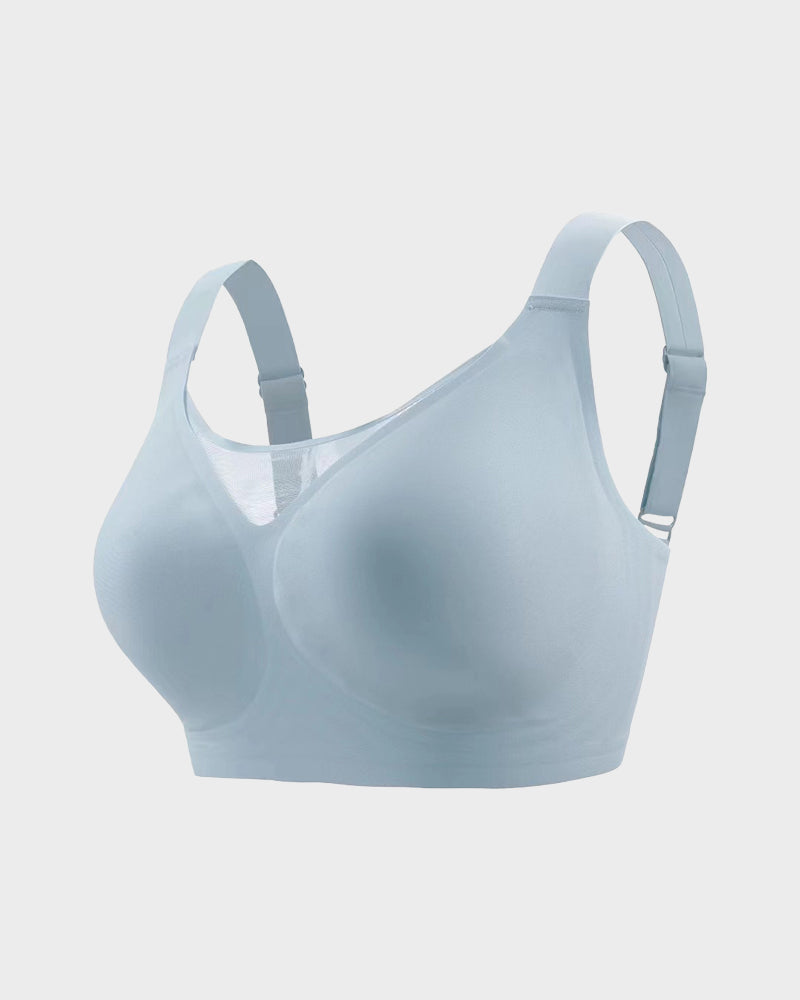 Breathable Mesh Front Contouring Wireless Bra for Pregnancy & Nursing Support