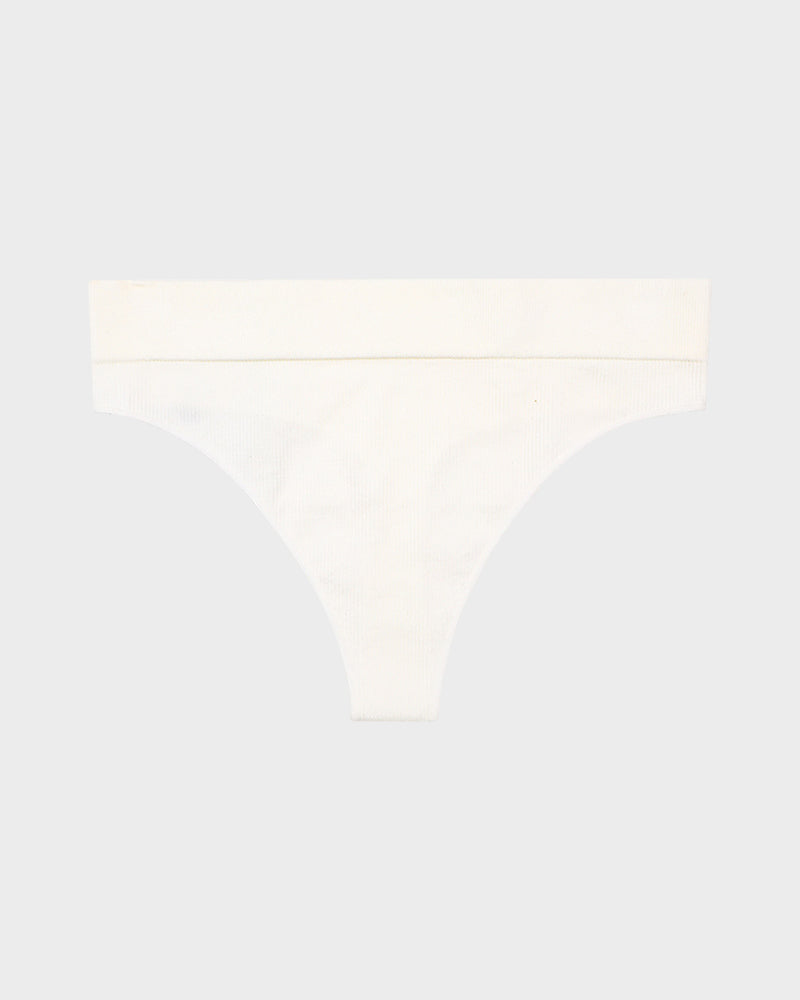 Seamless Low-Rise Thong 3-Pack: Everyday Comfort, Invisible Fit, Soft Stretch Underwear