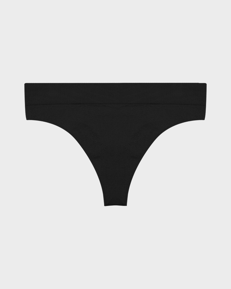 Seamless Low-Rise Thong 3-Pack: Everyday Comfort, Invisible Fit, Soft Stretch Underwear