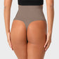 Seamless High-Waist Tummy Control Thong for Smooth Silhouette Everyday Comfort