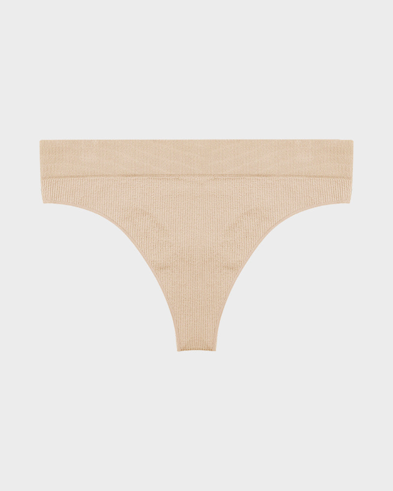 Seamless Low-Rise Thong 3-Pack: Everyday Comfort, Invisible Fit, Soft Stretch Underwear
