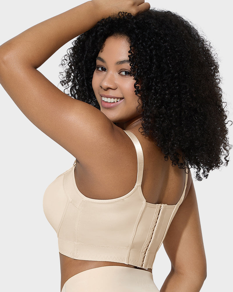 SheCurve Ultimate Lift Smoothing Longline Push-Up Bra for Enhanced Support