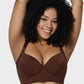 SheCurve Seamless Back Smoothing Push-Up Underwire Bra for Everyday Comfort