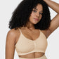 SheCurve Women's Full Coverage Wireless Sculpt Bra: Non-Padded, Seamless Comfort