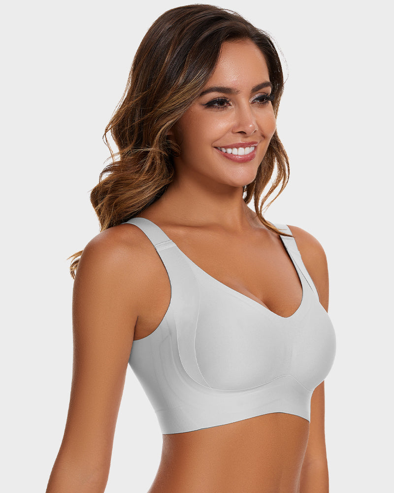 Ultimate Comfort Seamless Wireless Shaper Bra for Everyday Support & Lift