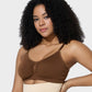 SheCurve Women's Full Coverage Wireless Sculpt Bra: Non-Padded, Seamless Comfort