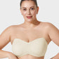 Ultimate Full Support Non-Slip Convertible Strapless Bandeau Bra for Women