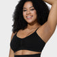 SheCurve Women's Full Coverage Wireless Sculpt Bra: Non-Padded, Seamless Comfort