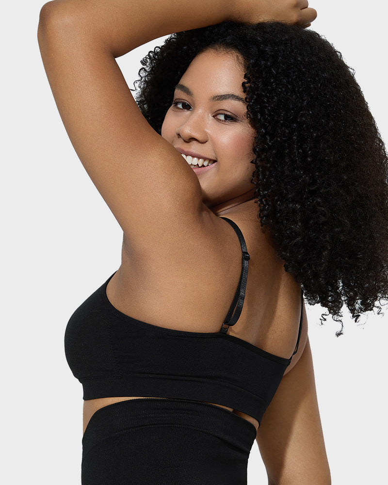 SheCurve Women's Full Coverage Wireless Sculpt Bra: Non-Padded, Seamless Comfort