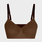 SheCurve Women's Full Coverage Wireless Sculpt Bra: Non-Padded, Seamless Comfort
