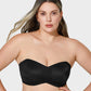 Full Support Non-Slip Convertible Bandeau Bra