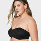 Ultimate Full Support Non-Slip Convertible Strapless Bandeau Bra for Women