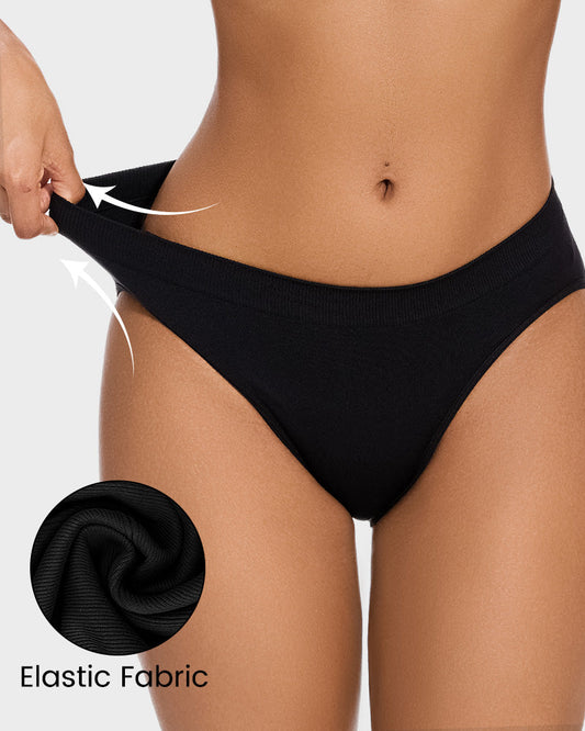 SheCurve Seamless Everyday Brief Panties (2-Pack) – Smooth, Comfortable Women's Underwear