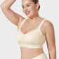 Comfortable Full Coverage Longline Smoothing Wireless Bra for Everyday Support