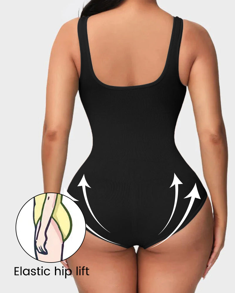 SheCurve Women's Seamless Smoothing Tank Top Bodysuit Shapewear for Daily Wear