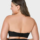 Ultimate Full Support Non-Slip Convertible Strapless Bandeau Bra for Women