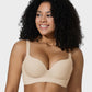 Ultimate Back Smoothing Push-Up Plunge Bra for Seamless Support and Lift