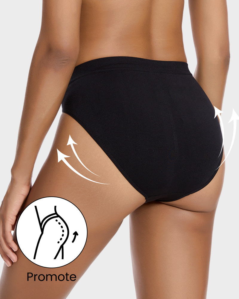 SheCurve Seamless Everyday Brief Panties (2-Pack) – Smooth, Comfortable Women's Underwear
