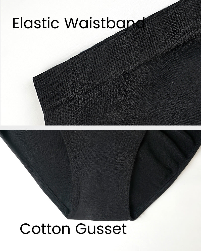 SheCurve Seamless Everyday Brief Panties (2-Pack) – Smooth, Comfortable Women's Underwear