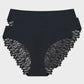 Women's Seamless Lace No Show Cheeky Panties - Soft, Breathable 3-Pack