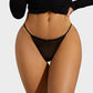 SheCurve Seductive Lace-Trim Mesh V-String Panty – Comfortable, Breathable Thong