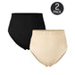 Mid-Waist Tummy Control Shaping Brief Panty (2 Pack)