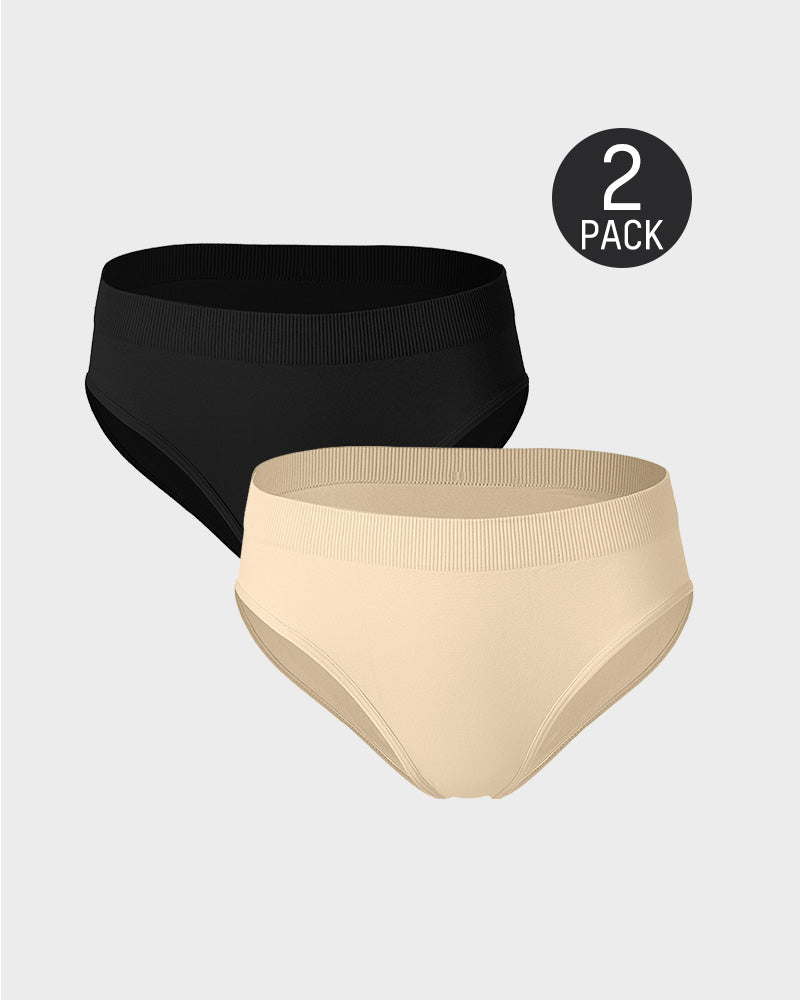SheCurve Seamless Everyday Brief Panties (2-Pack) – Smooth, Comfortable Women's Underwear