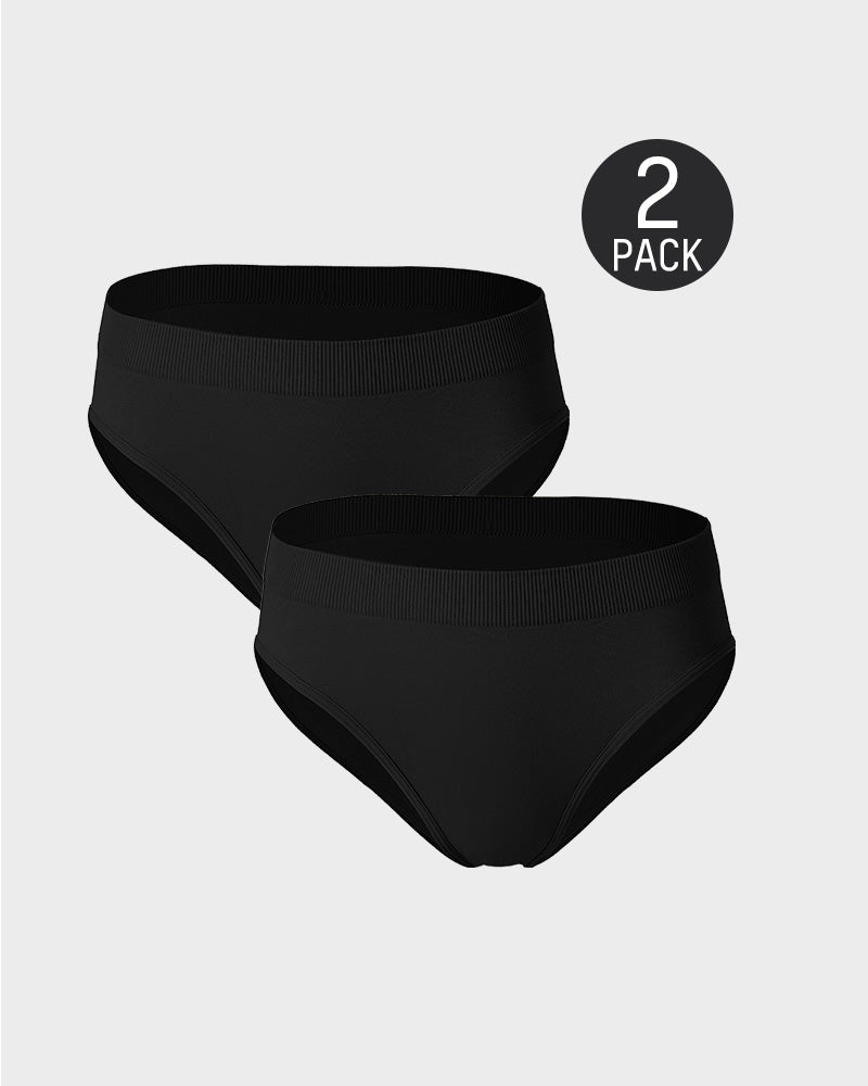 SheCurve Seamless Everyday Brief Panties (2-Pack) – Smooth, Comfortable Women's Underwear