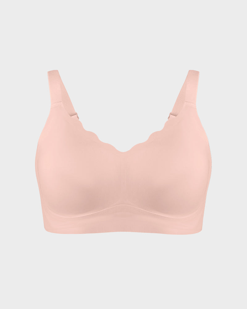 Wireless Comfort Smoothing Push-Up Bra for Seamless Support & Natural Lift