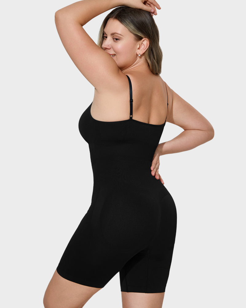 SheCurve Ultra-Smooth Seamless Full Body Shaper Bodysuit for Flawless Silhouettes