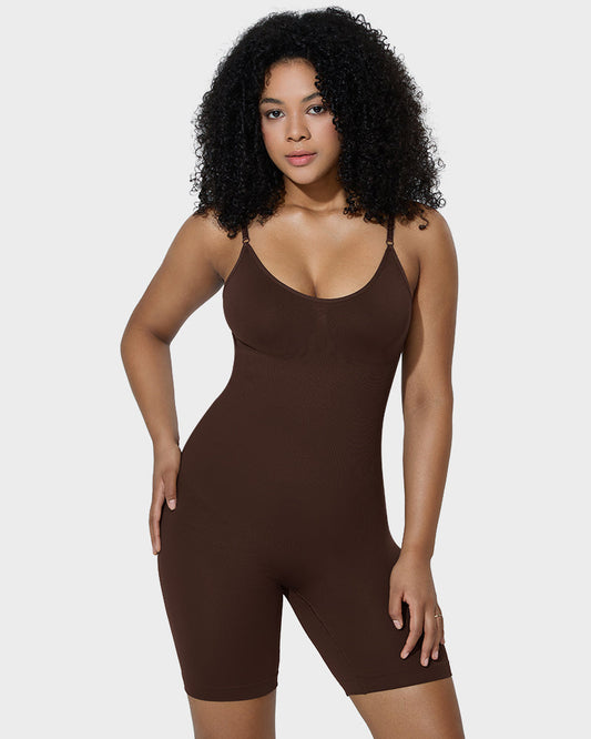 SheCurve Ultra-Smooth Seamless Full Body Shaper Bodysuit for Flawless Silhouettes