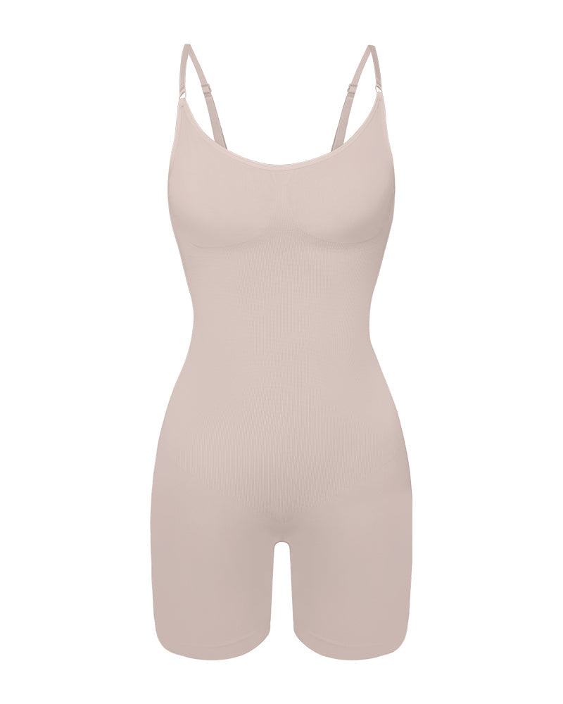 SheCurve Ultra-Smooth Seamless Full Body Shaper Bodysuit for Flawless Silhouettes