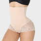 Ultra High Waist Lace Tummy Control Shaping Brief for Women - Comfortable Body Shaper