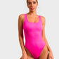 Comfortable Seamless Wide Strap Backless Thong Bodysuit for Body Sculpting