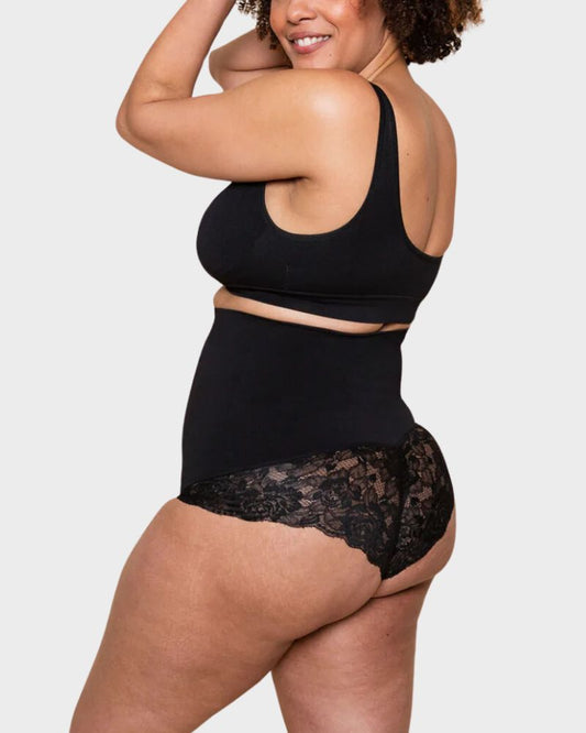 Seamless Ultra High-Waist Tummy Control Body Shaper Panty for Smooth Figure