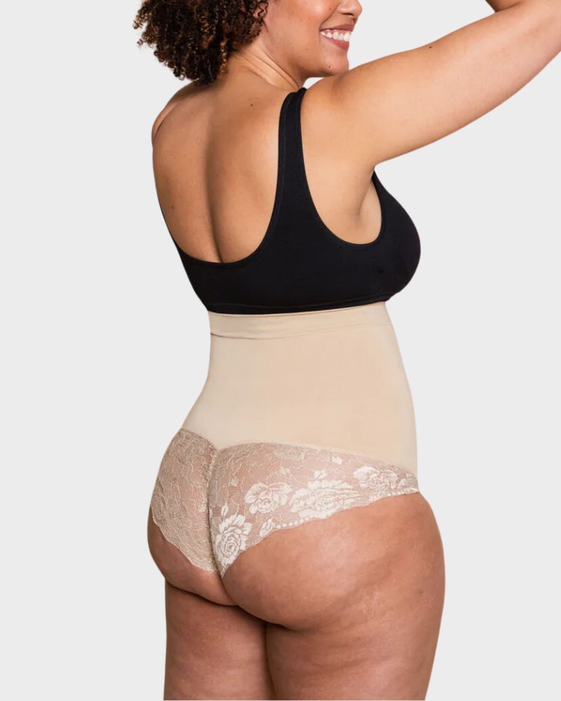 Seamless Ultra High-Waist Tummy Control Body Shaper Panty for Smooth Figure