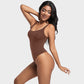 Seamless Sculpt Sleeveless Scoop Neck Thong Bodysuit: Flattering Comfort Shapewear