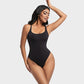 Seamless Sculpt Sleeveless Scoop Neck Thong Bodysuit: Flattering Comfort Shapewear