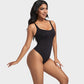 Seamless Sculpt Sleeveless Scoop Neck Thong Bodysuit: Flattering Comfort Shapewear