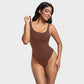 Seamless Sculpt Sleeveless Scoop Neck Thong Bodysuit: Flattering Comfort Shapewear