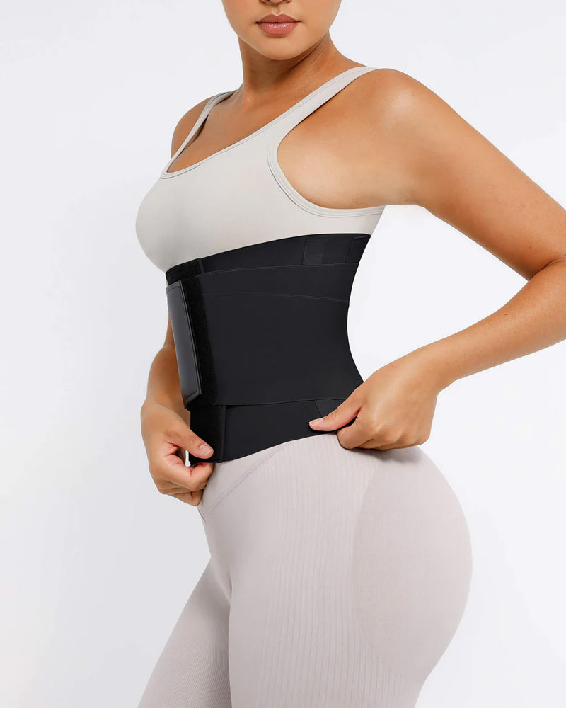 Premium Triple Wrap Tummy Control Waist Trainer Belt for Enhanced Posture