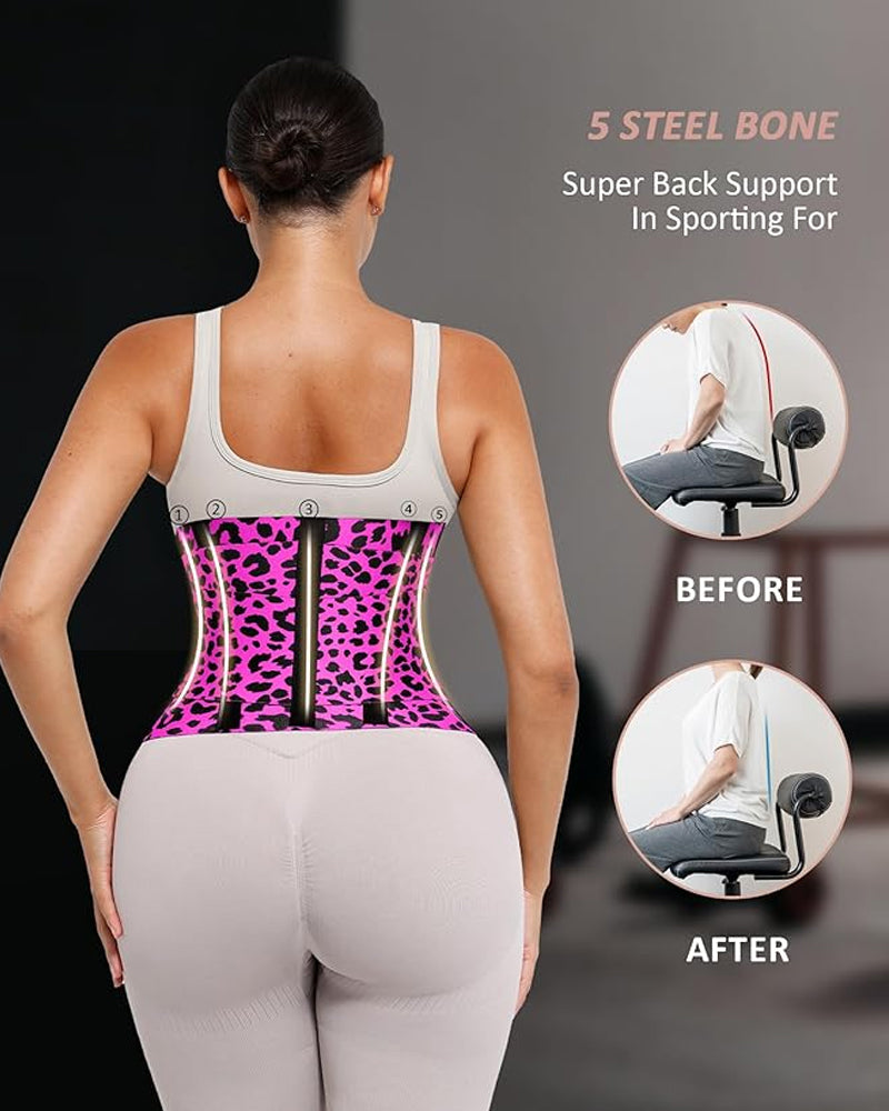 Premium Triple Wrap Tummy Control Waist Trainer Belt for Enhanced Posture