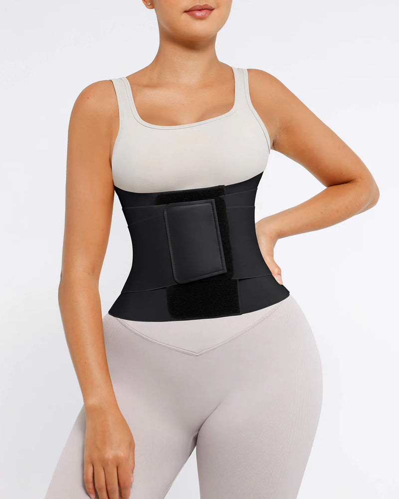 Premium Triple Wrap Tummy Control Waist Trainer Belt for Enhanced Posture