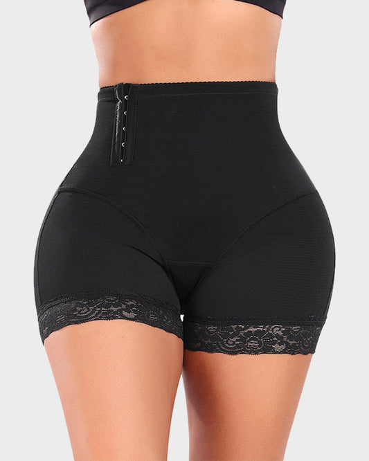 SheCurve High Waist Tummy Control Butt Lifting Seamless Body Shaper Shorts