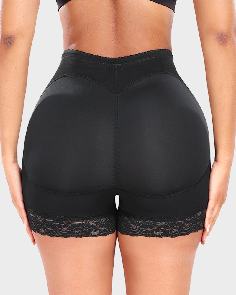 SheCurve High Waist Tummy Control Butt Lifting Seamless Body Shaper Shorts