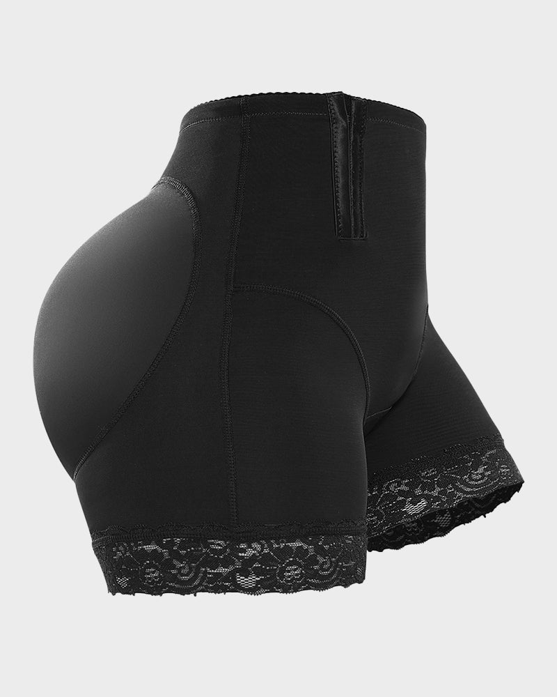 SheCurve High Waist Tummy Control Butt Lifting Seamless Body Shaper Shorts